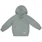 Baje Studio Gebreide trui hoodie Clay (greyish blue)