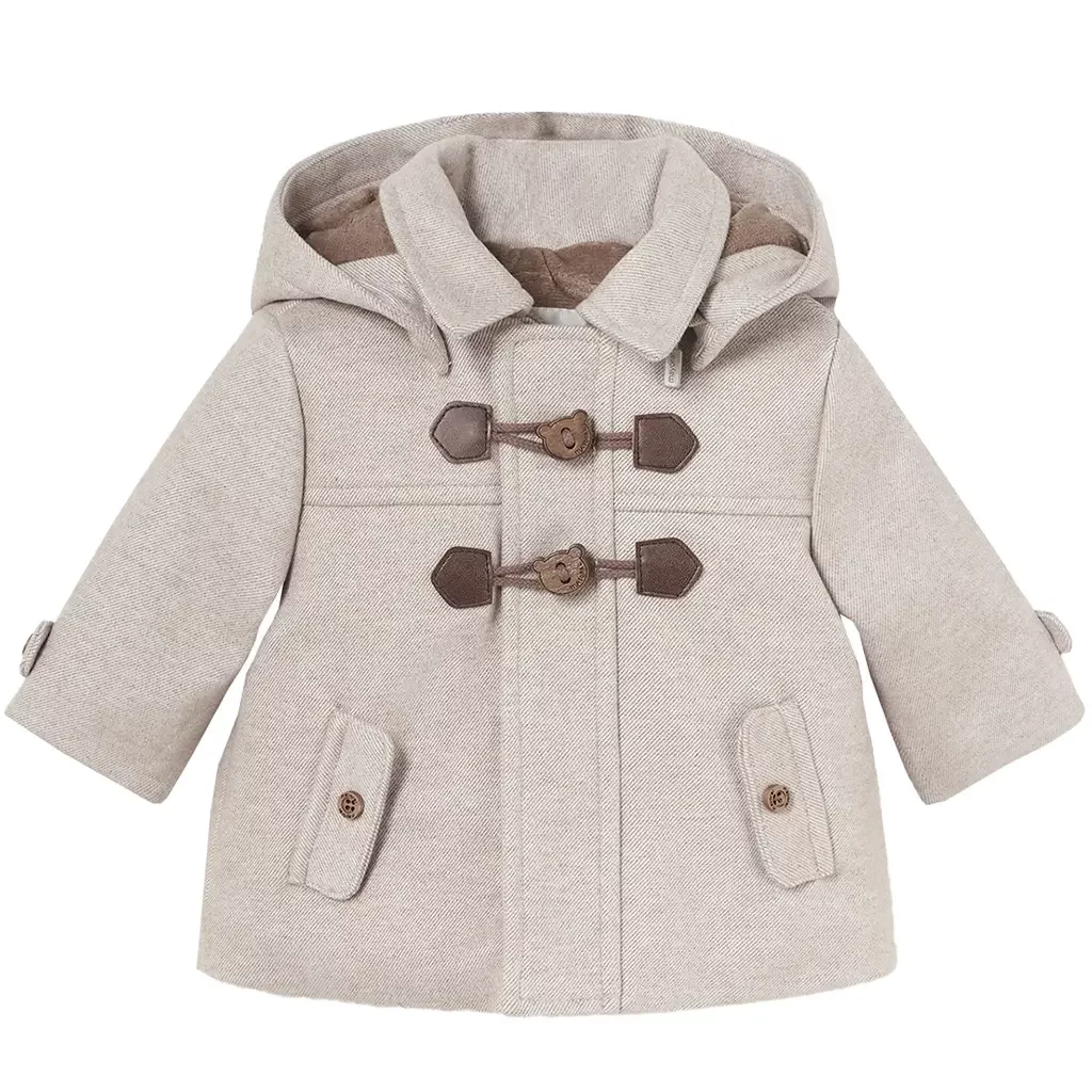 Winterjasje trenchcoat (walnut)