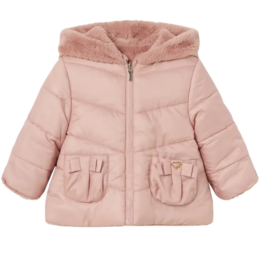 Winterjasje REVERSIBLE (blush)