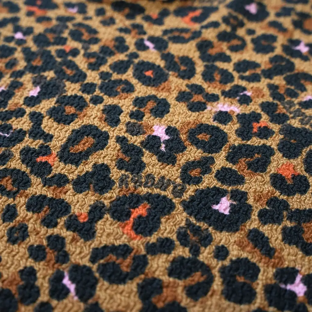 Jurk Danique (leopard pop)