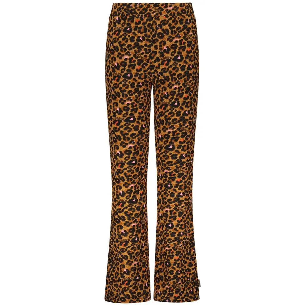 Broek flared Pepper (leopard pop)