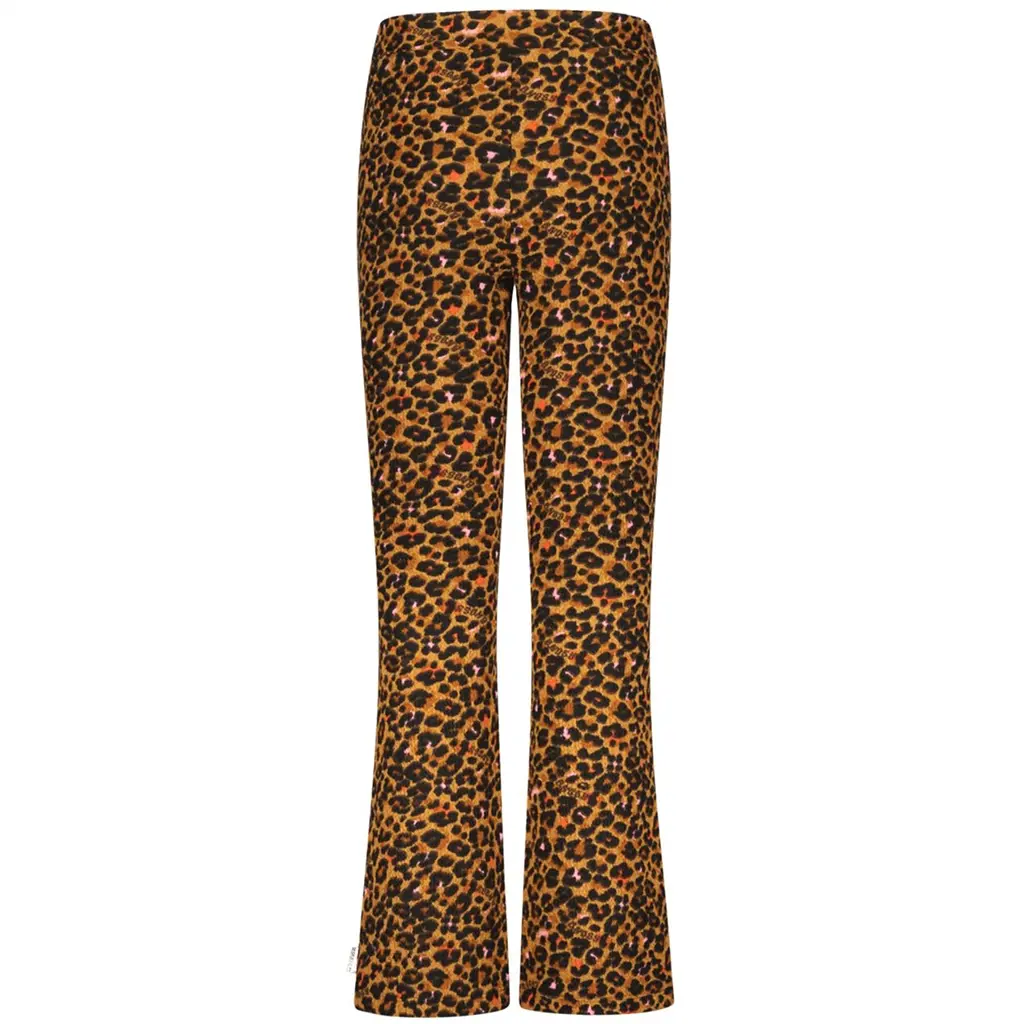 Broek flared Pepper (leopard pop)