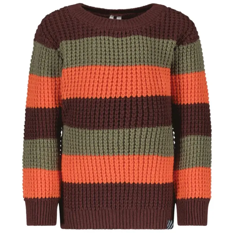 Gebreide trui Kay (orange glo)