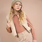 Nono Gilet Kenna REVERSIBLE teddy (taupe)