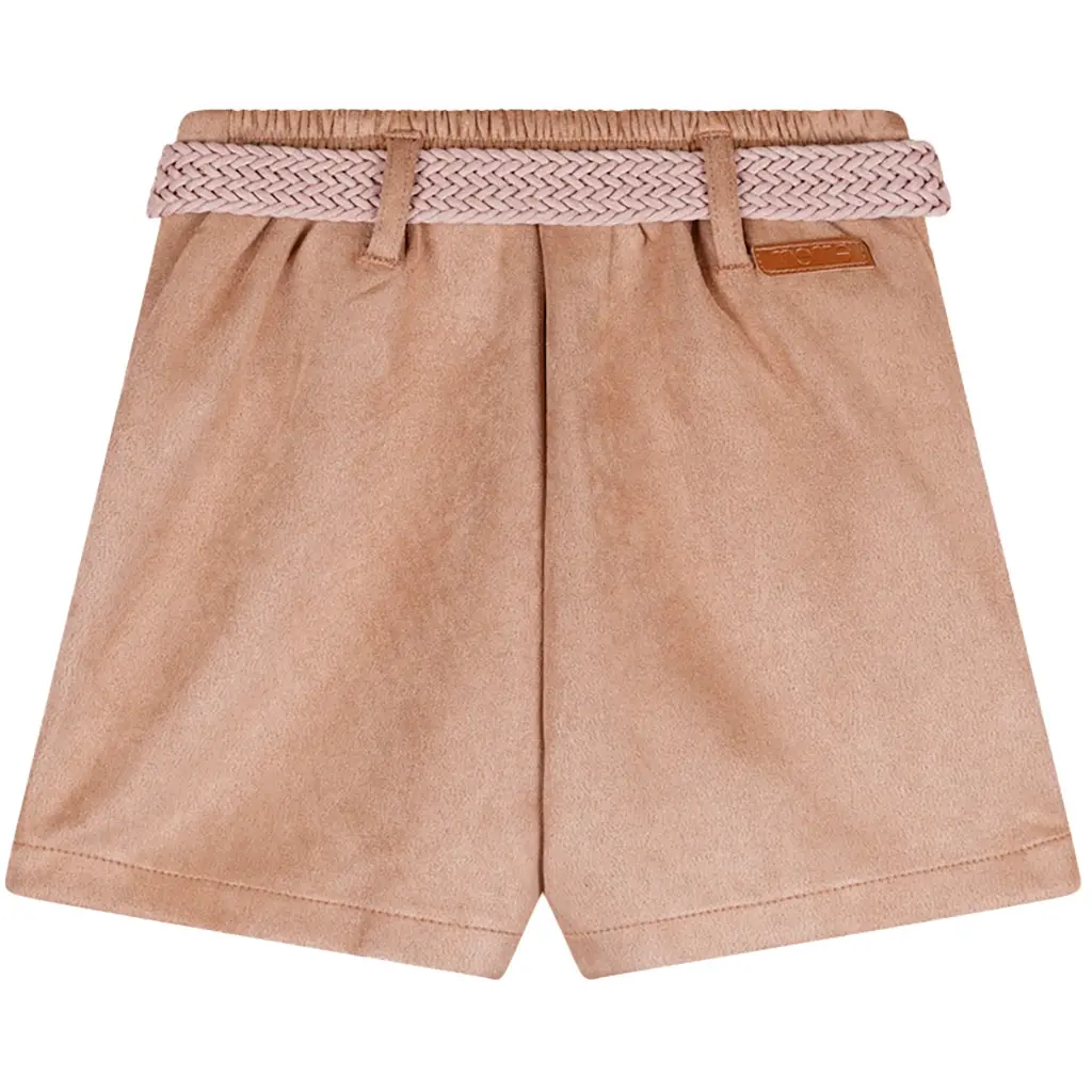 Skort Sella suede (taupe)