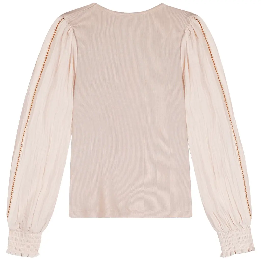 Longsleeve Kirza rib (pearled ivory)