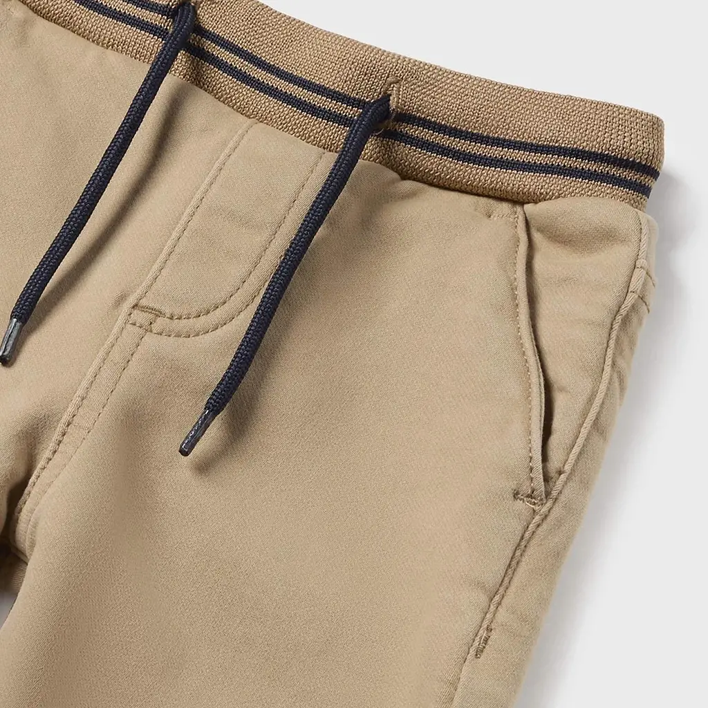 Broek jog (almond)