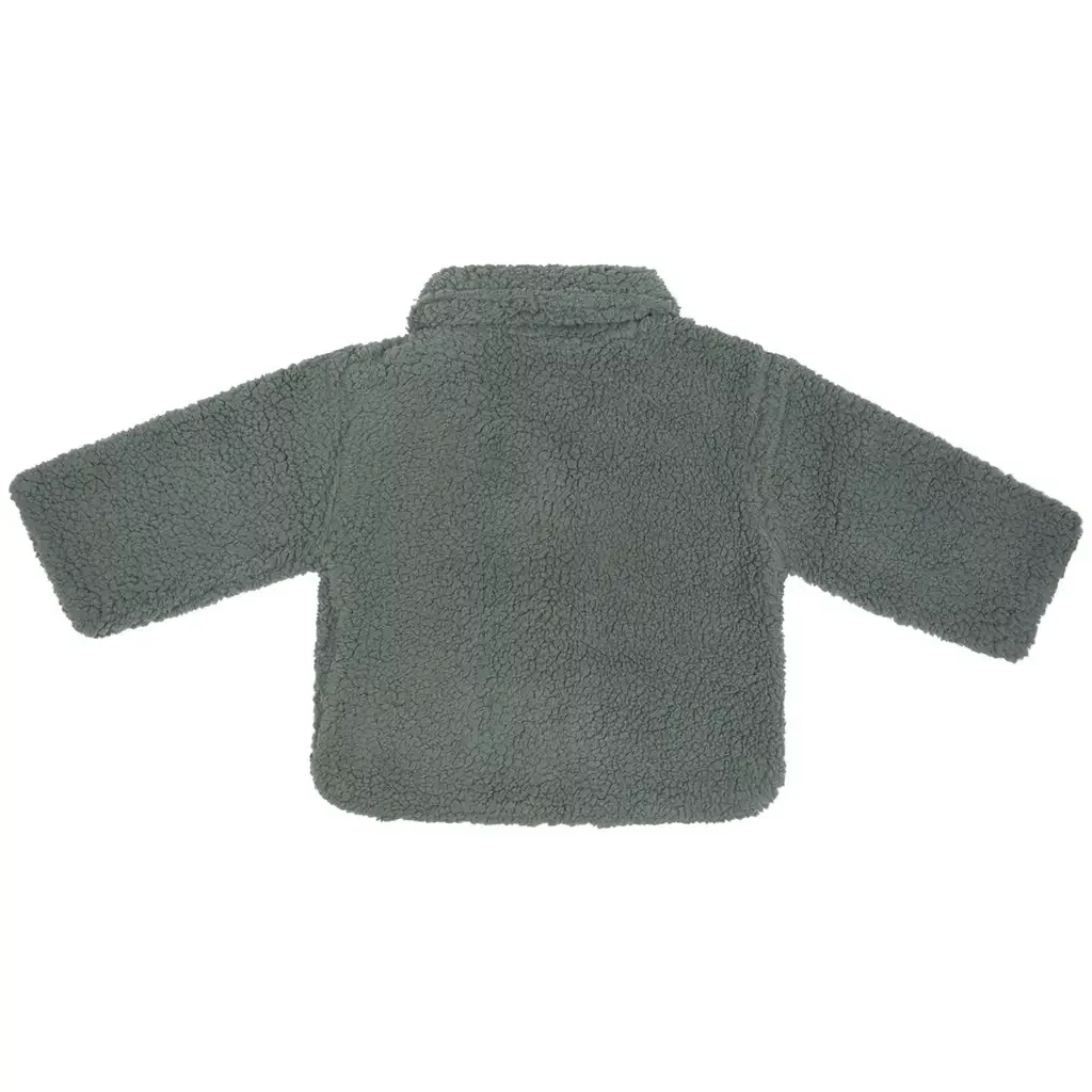 Winterjasje teddy Heather (greyish blue)