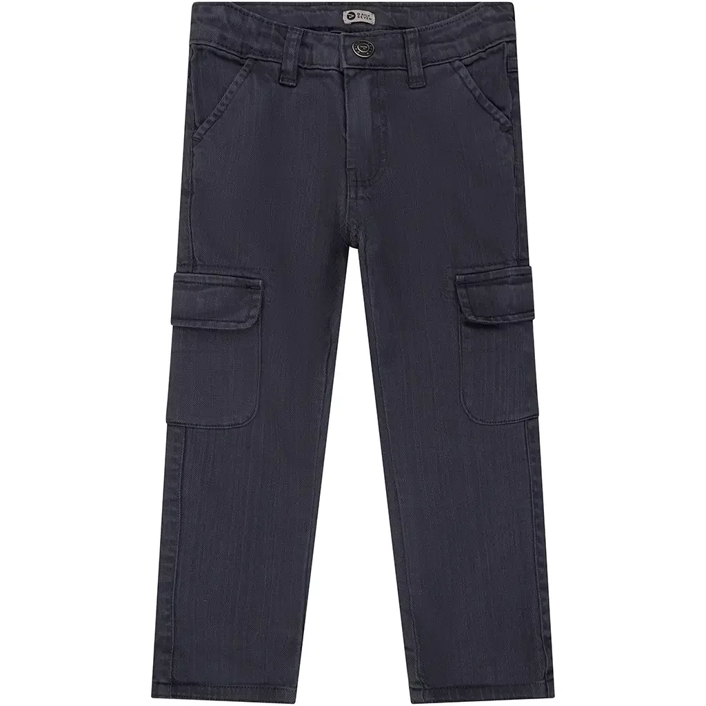 Cargo broek (washed blue)