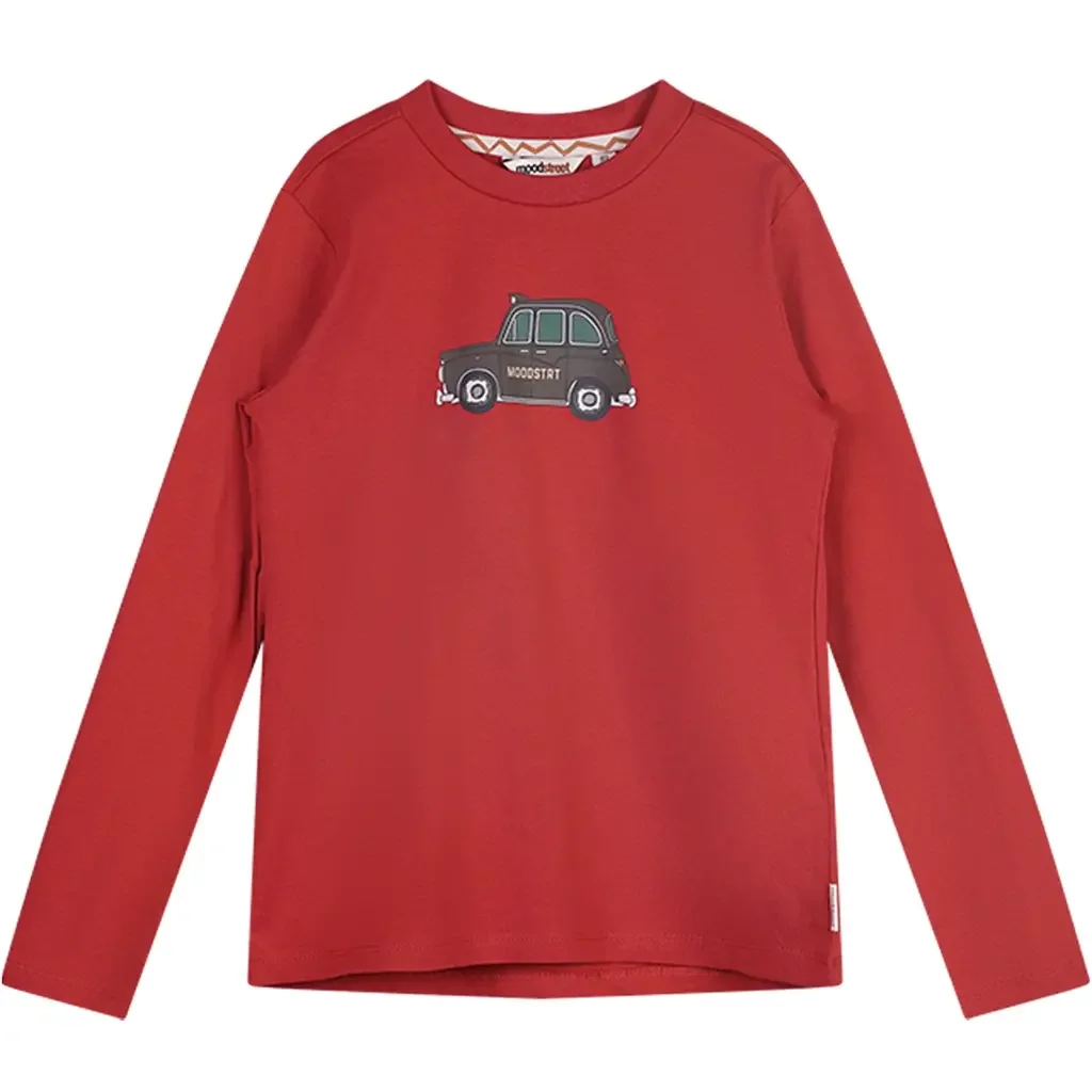 Longsleeve Loek (burnt red)