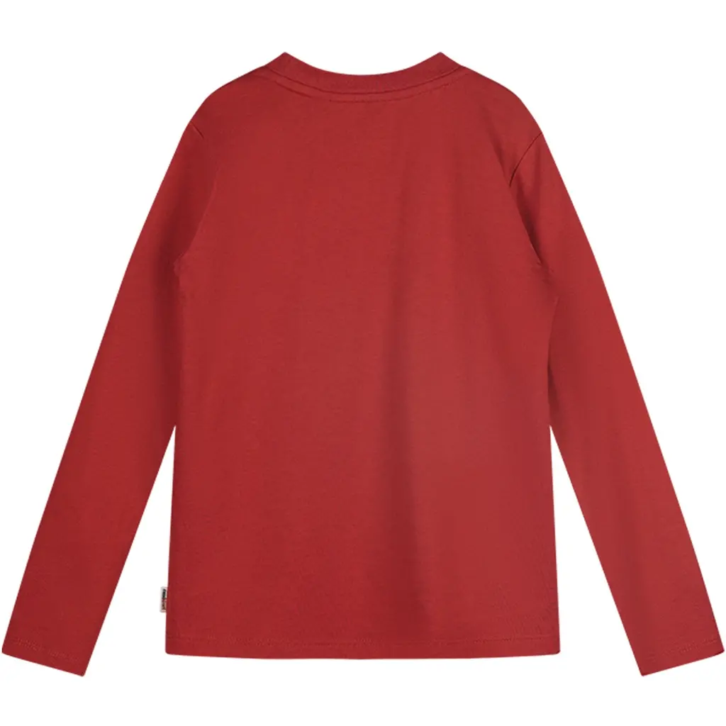 Longsleeve Loek (burnt red)