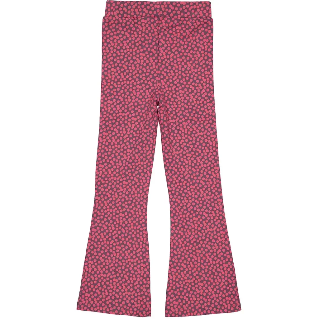 Broek Dounia (aop hot pink dot)