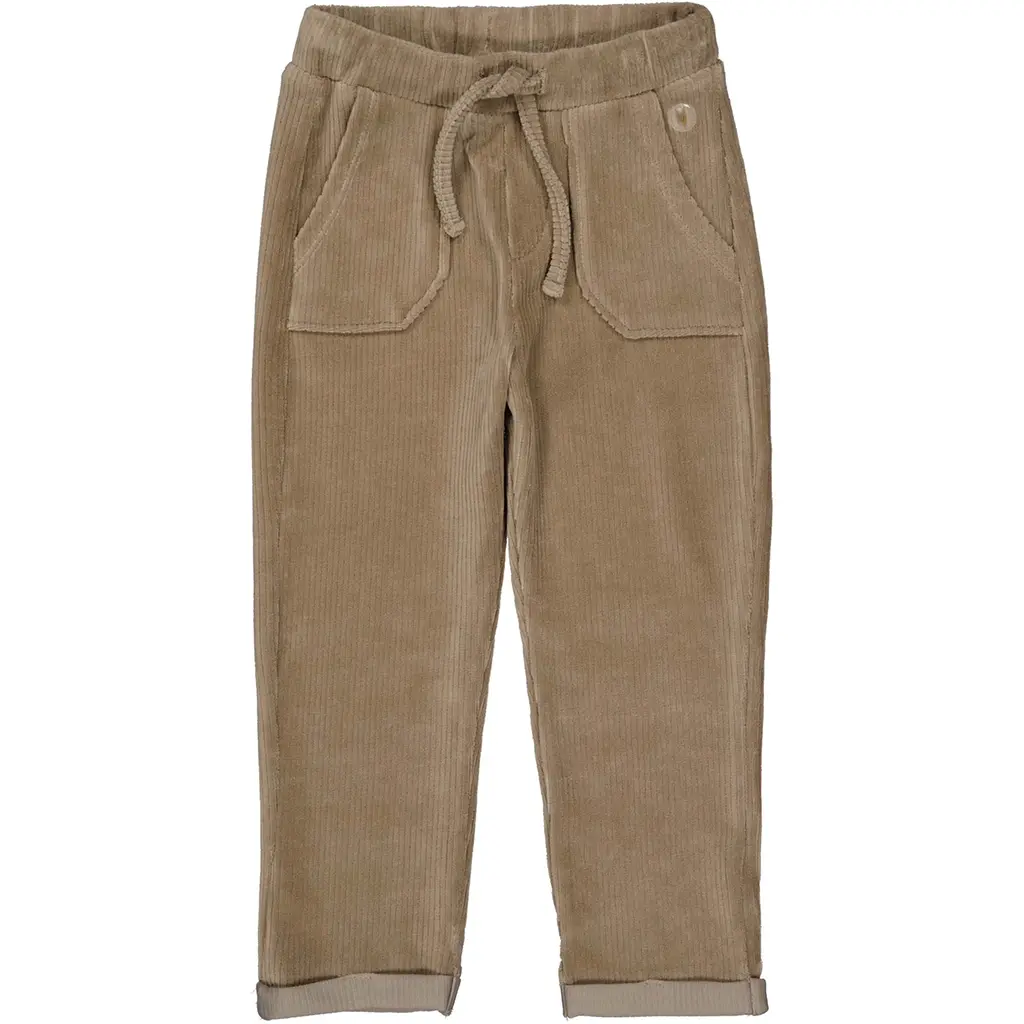 Broek Poppy (dark taupe)