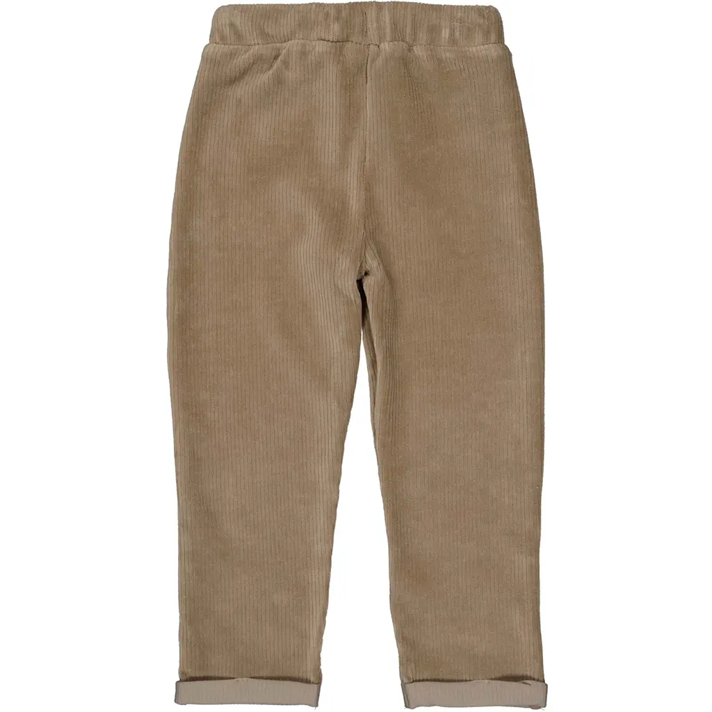 Broek Poppy (dark taupe)