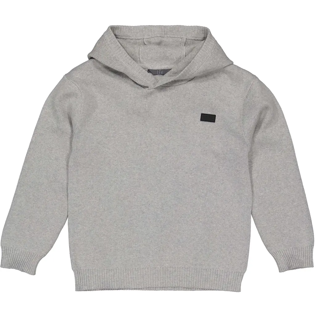 Trui hoodie Neo (light grey melee)