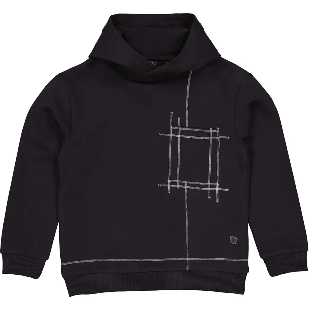 Trui hoodie Neel (dark grey)