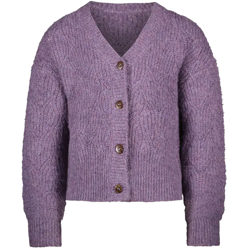 Gebreide vest Deau (lavendel)