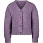 Like Flo Gebreid vest Deau (lavendel)