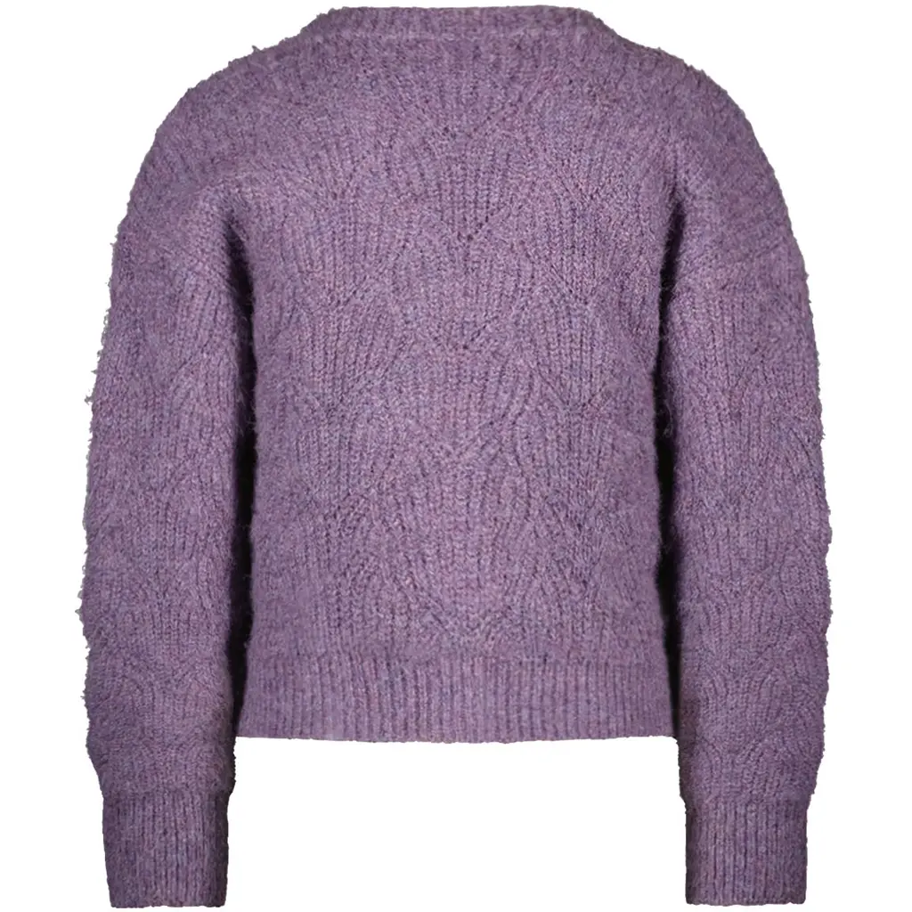 Gebreid vest Deau (lavendel)