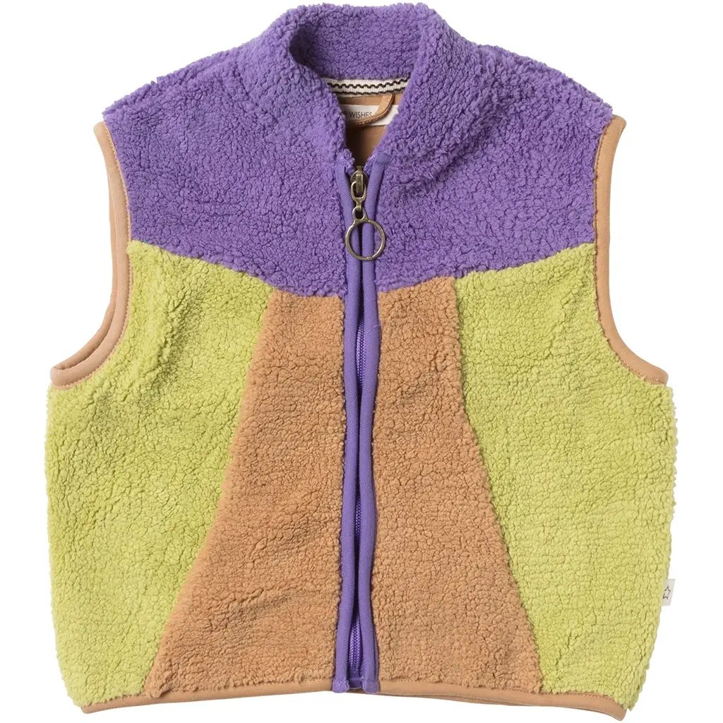 Bodywarmer teddy | Bold souls (multicolor)