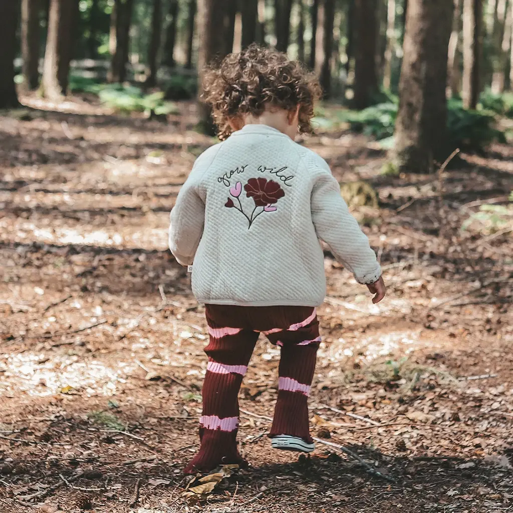 Broek flared | Young rebel (maroon)