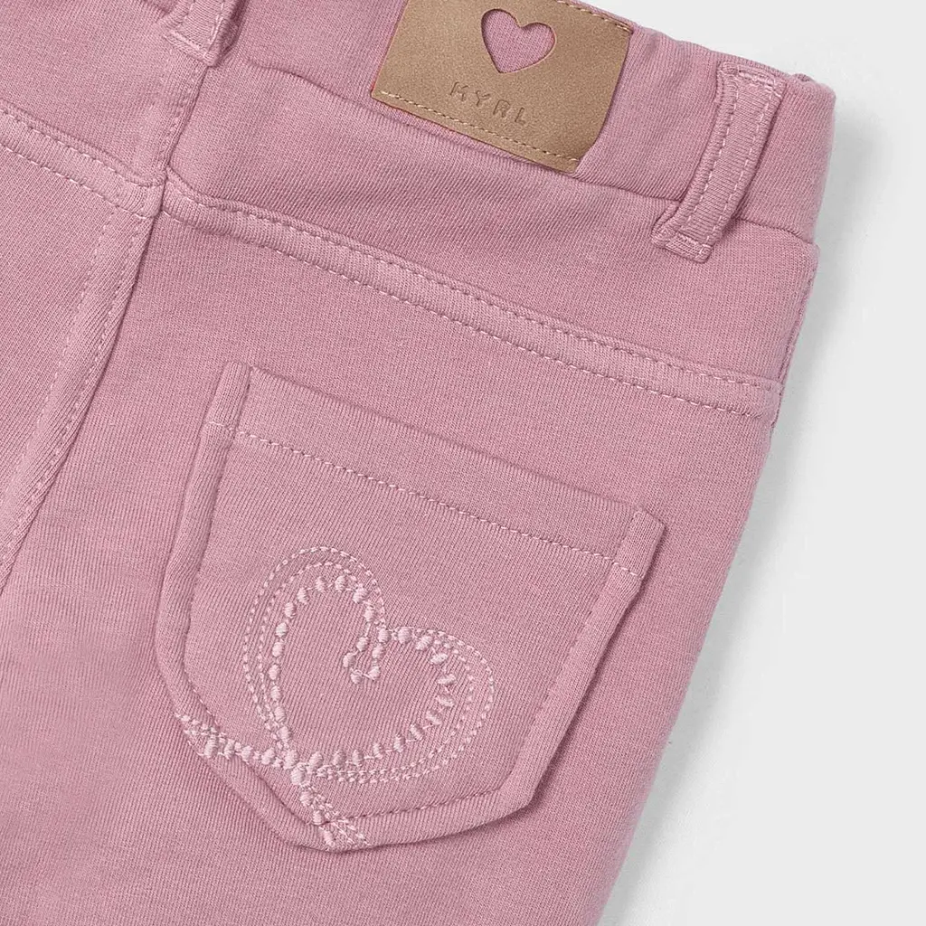 Broek fleece (rose)