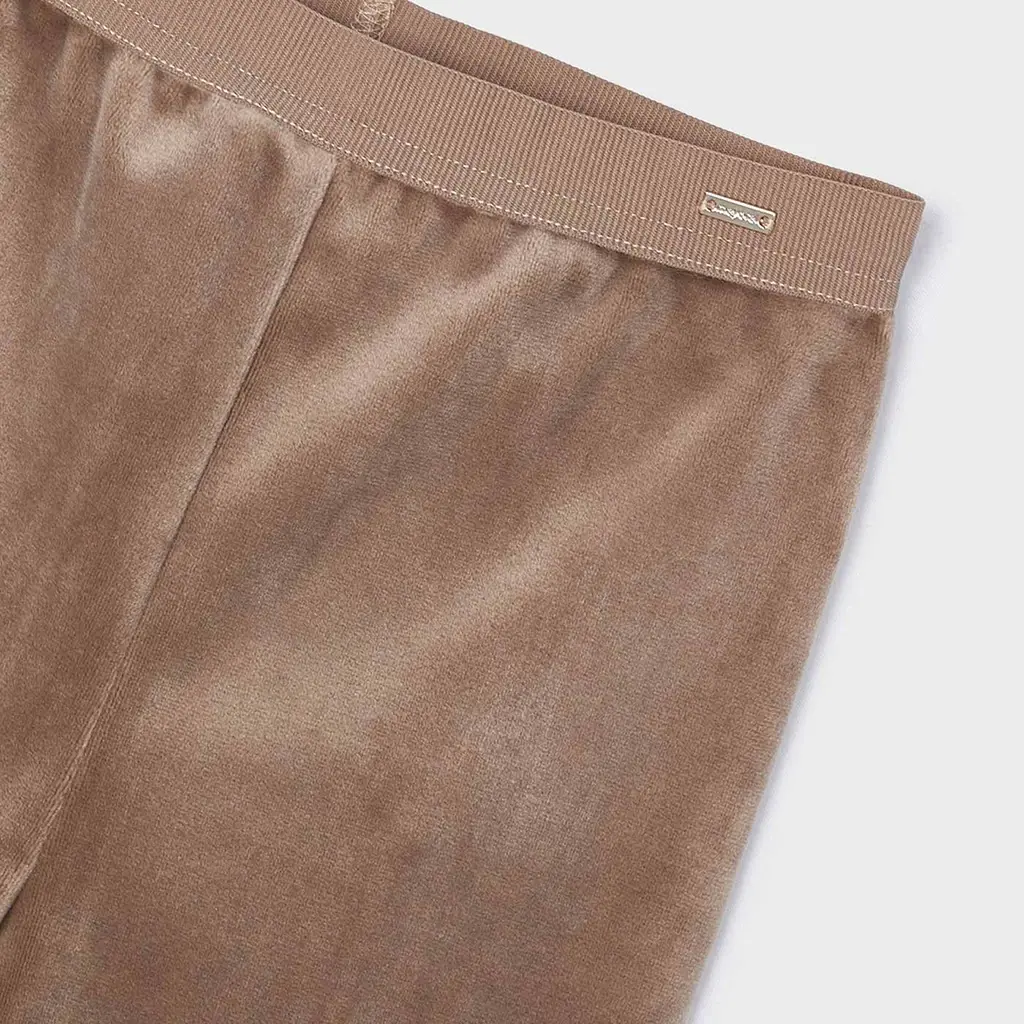 Legging velvet (camel)