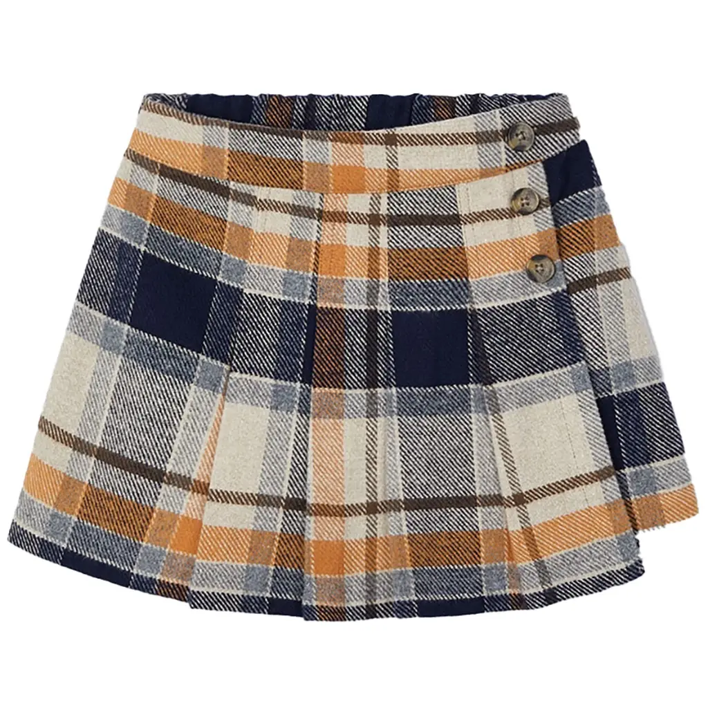 Skort plaid (navy)