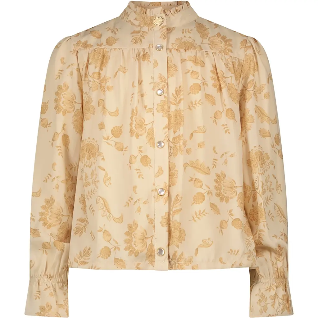 Blouse floral Eclaire (dreamy creamy)