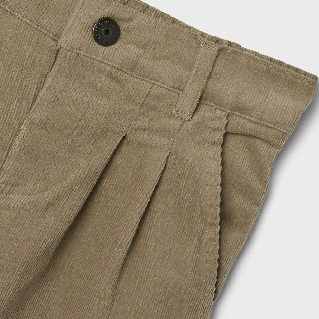 Broek corduroy TAPERED Ben (weathered teak)