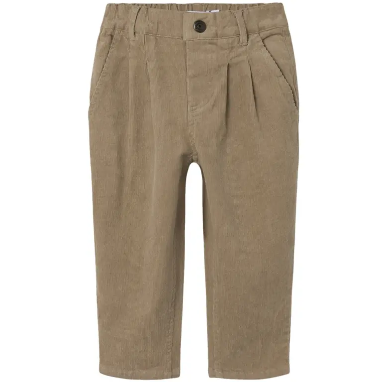 Broek corduroy TAPERED Ben (weathered teak)