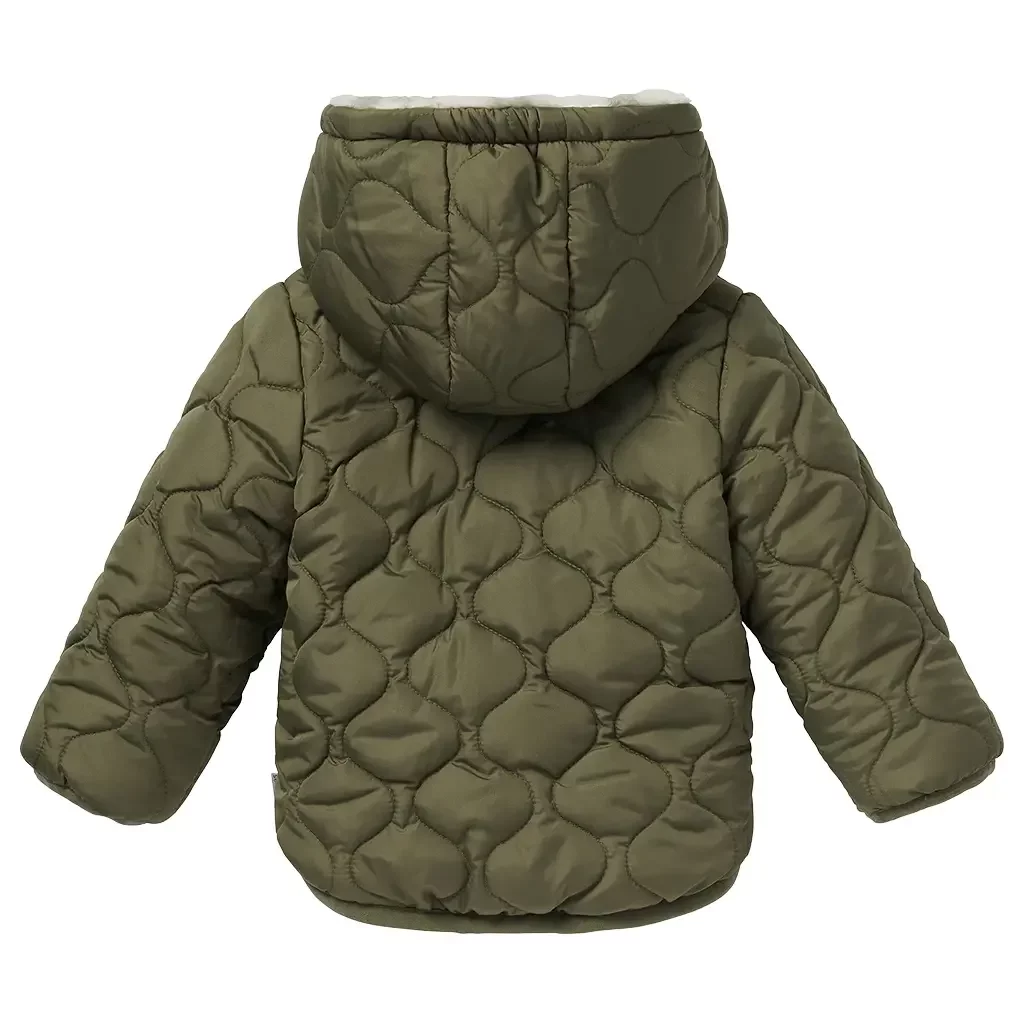 Winterjasje REVERSIBLE Galar (dusty olive)