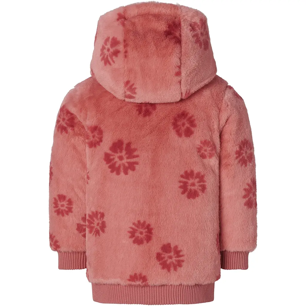 Winterjas Jishou REVERSIBLE (dusty rose)