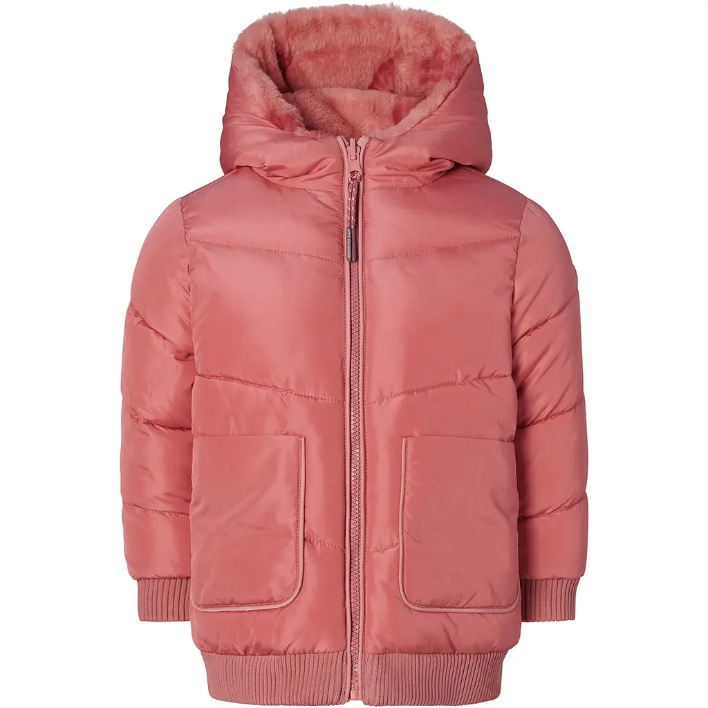 Winterjas Jishou REVERSIBLE (dusty rose)