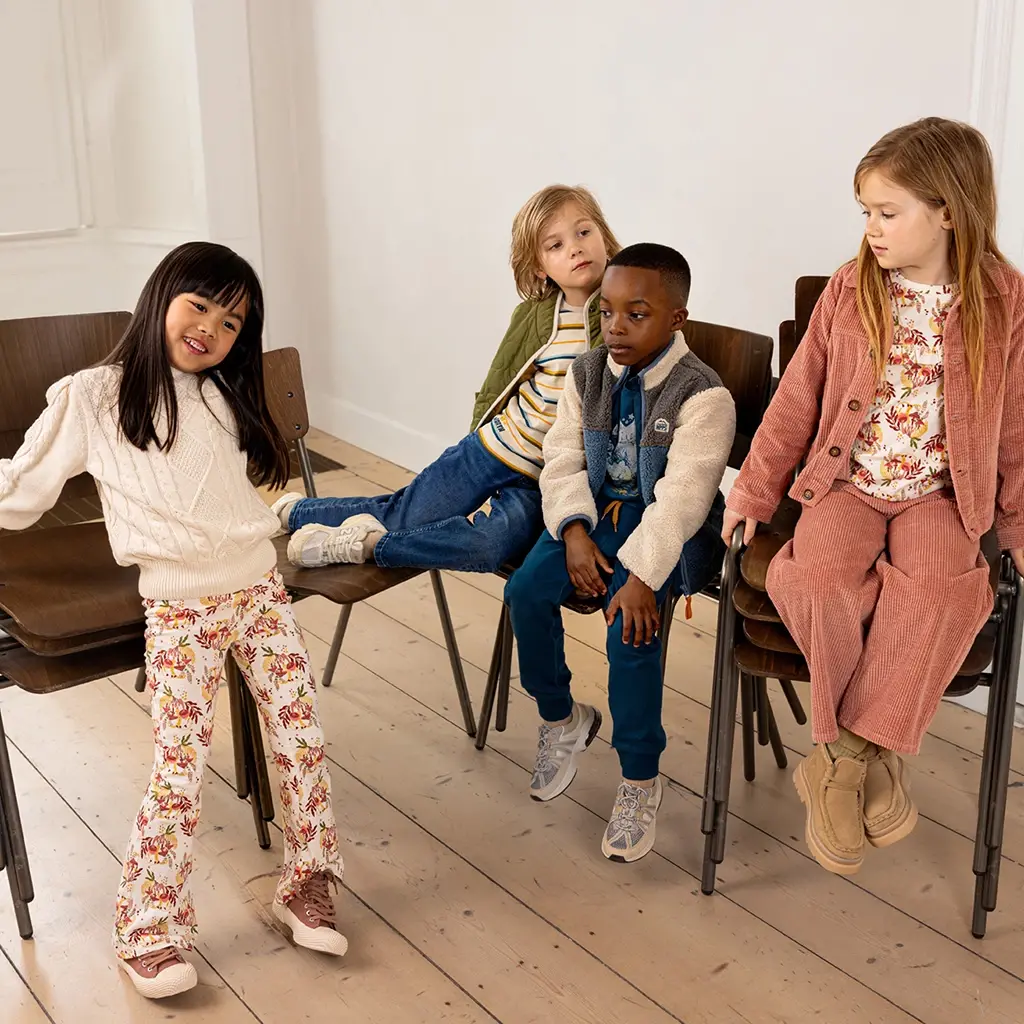 Broek flared Jermyn (buttercream)