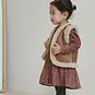 Like Flo Gilet Gita REVERSIBLE teddy (cognac)