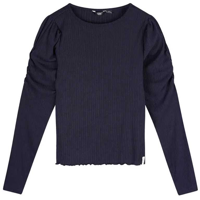 Longsleeve Kiss (grey navy)