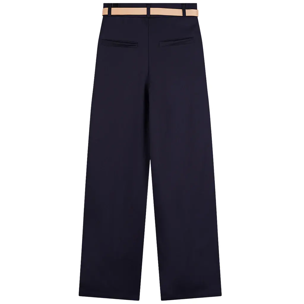 Broek Salet palazzo (grey navy)