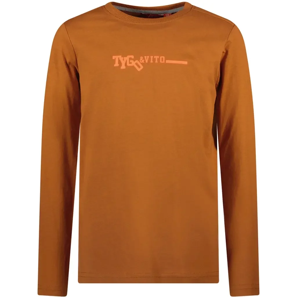 Longsleeve Mees (clay brown)