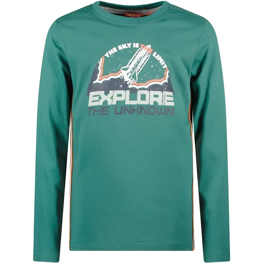 Longsleeve Mason (sea green)