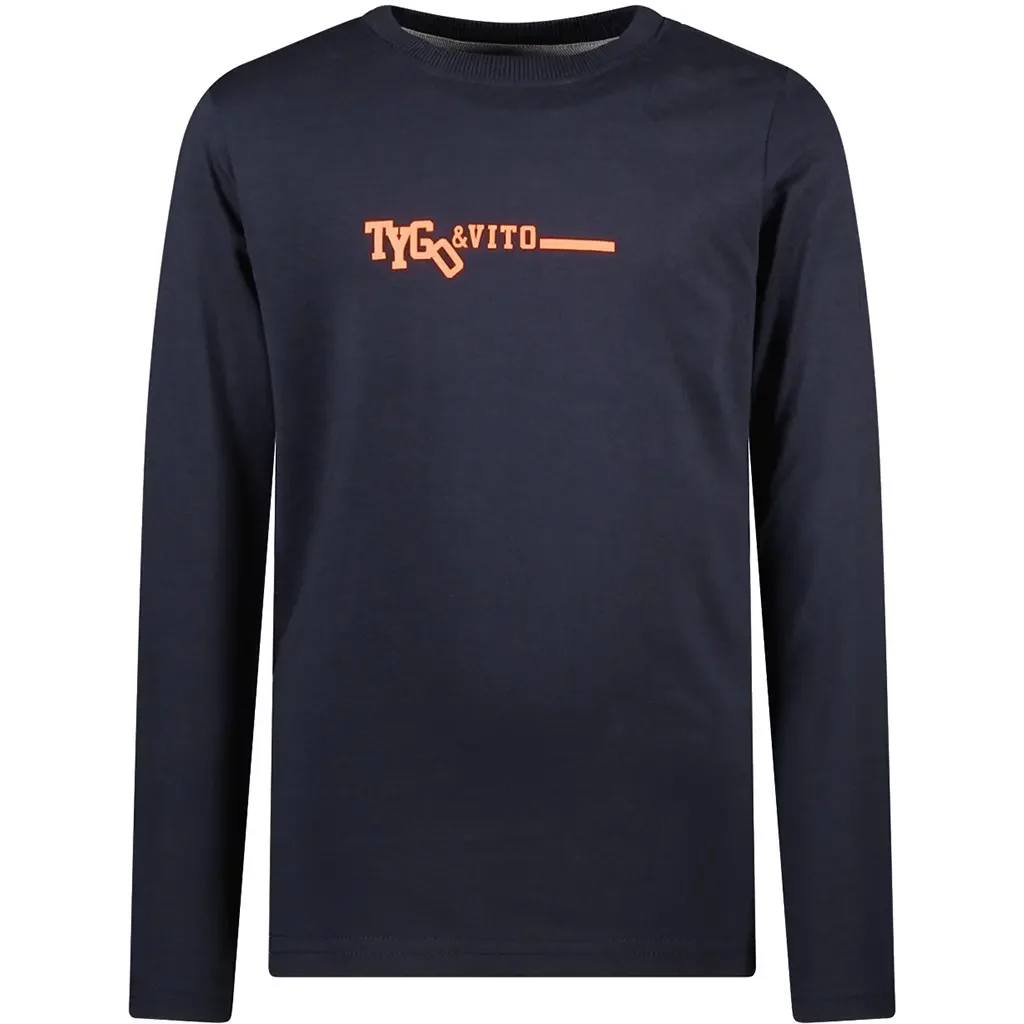 Longsleeve Mees (navy)