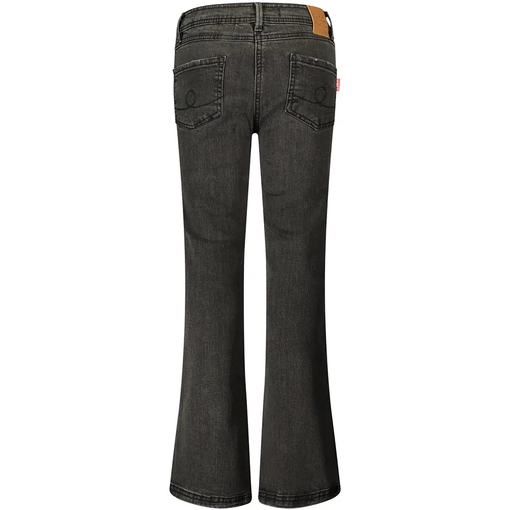 Jeans flared Poppy (mid grey denim)