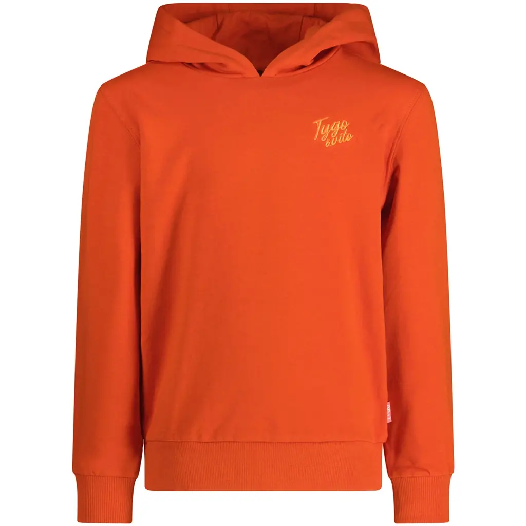 Trui hoodie Selma (warm red)