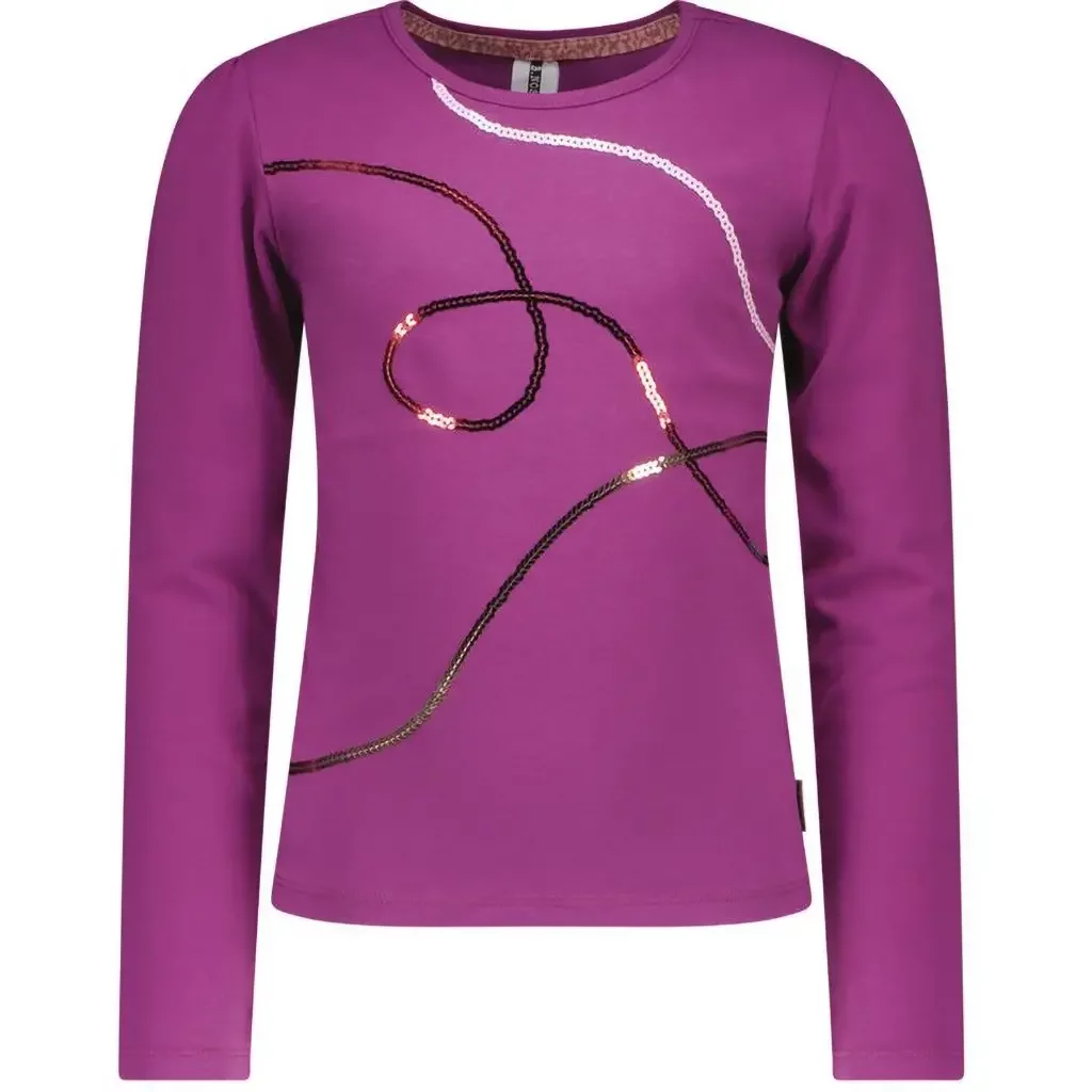 Longsleeve Tara (electric purple)