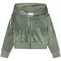 Name It Vestje hoodie fluweel Stephanie (dark forest)