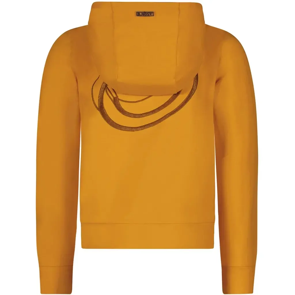 Trui hoodie Sam (calm orange)