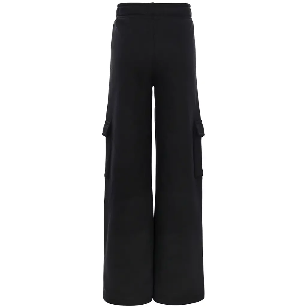 Broek wideleg (black)