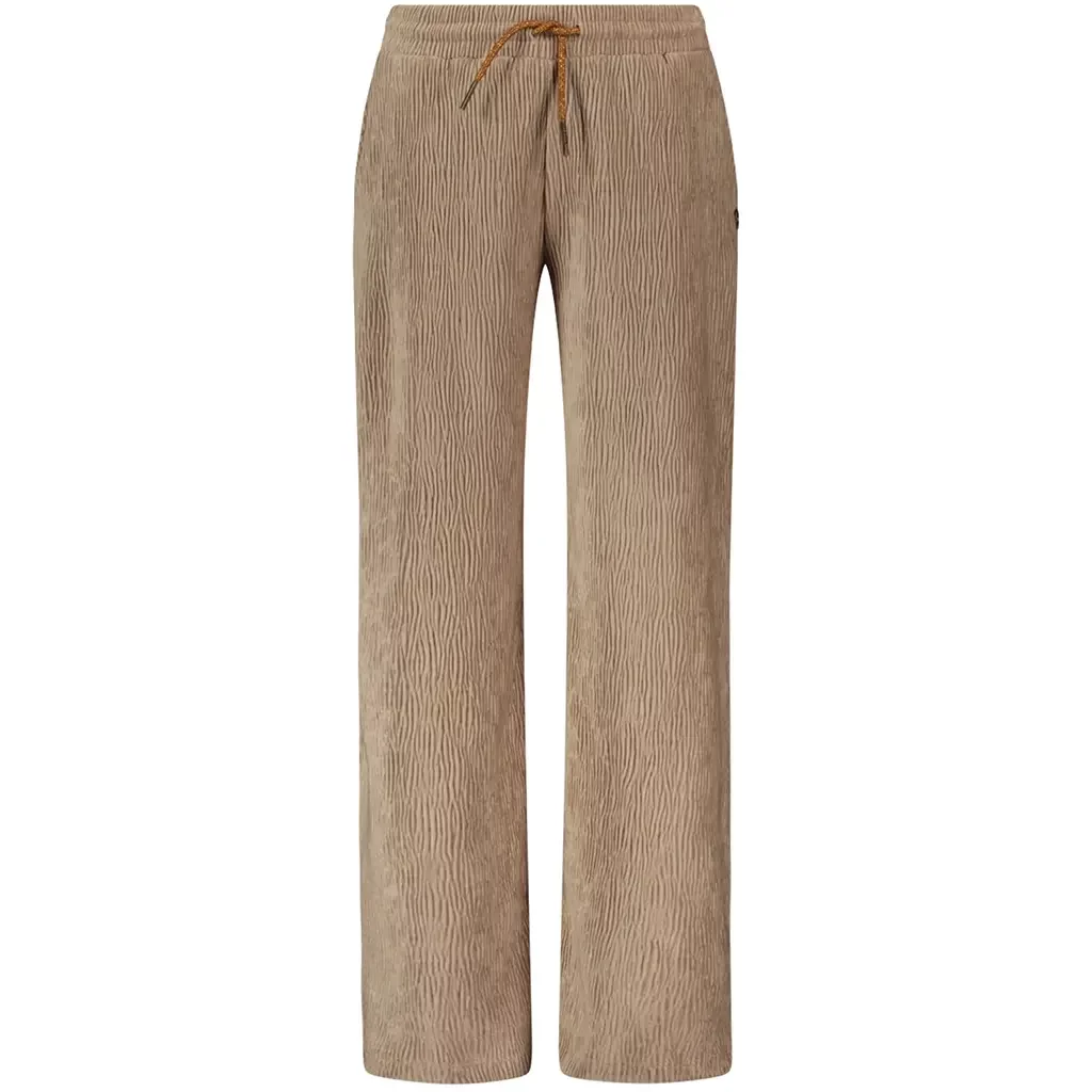 Broek Fem velvet (taupe)