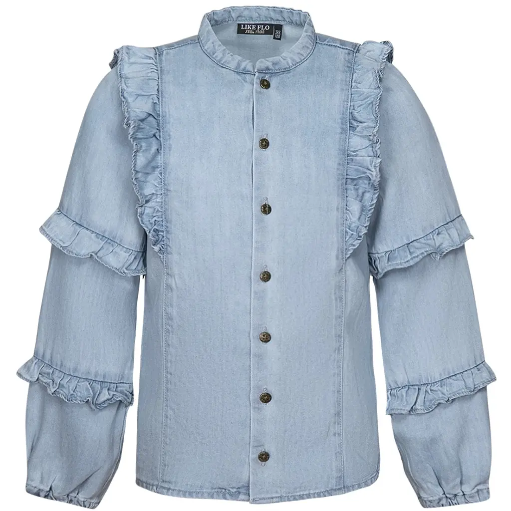 Blouse Carlijn (lt denim)