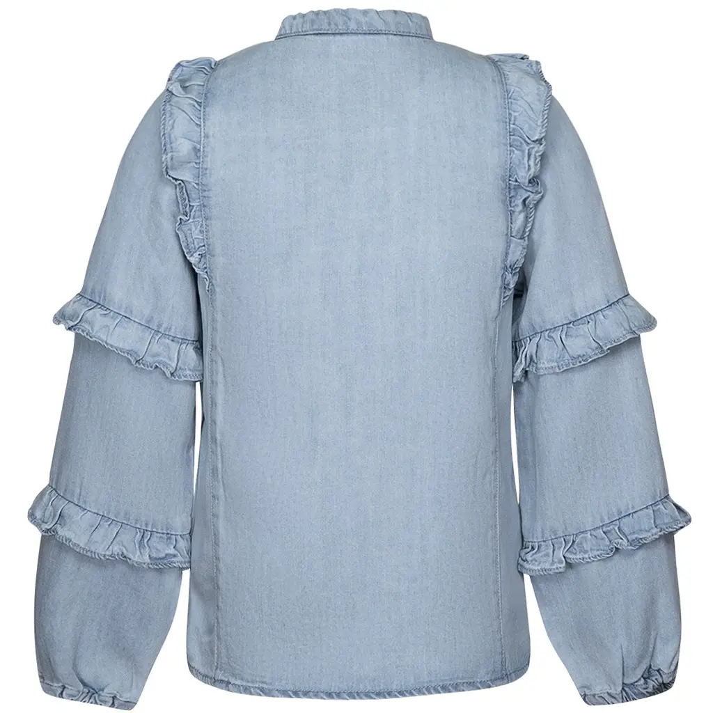 Blouse Carlijn (lt denim)